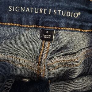 Signature Studio Men's Dark Blue Denim Jeans